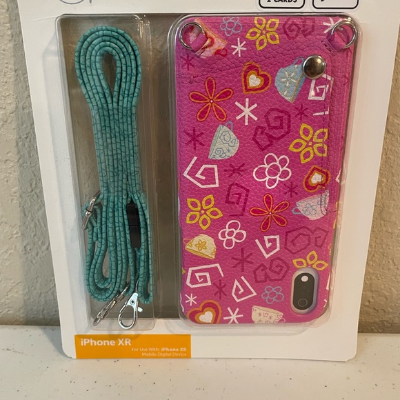 NWT Disney iPhone XR Case with adjustable strap. - Picture 2 of 2